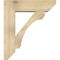 Ekena Millwork Legacy Slat Rough Sawn Bracket w/ Offset Brace, Douglas Fir, 8"W x 28"D x 32"H BKT0806X28X32LEC06RDF - alternate 2